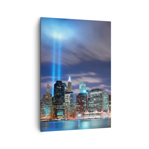 Vászonkép - Érd el a fénnyel az eget - 70x100 cm