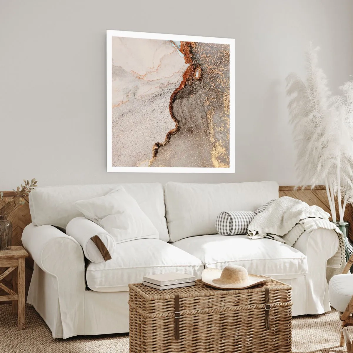 Poszter - A színek határán - 60x60 cm
