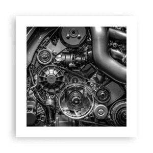 Poszter - A mechanika költészete - 40x40 cm
