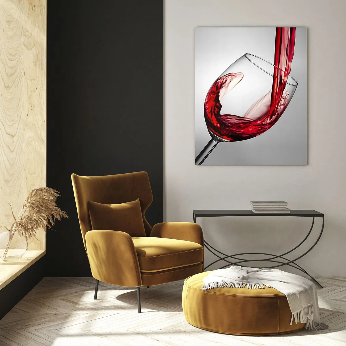 Üveg kép - Szín - mozgás - hang - 50x70 cm