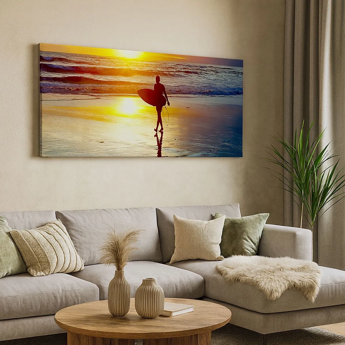 Vászonkép - A harcos visszatérése - 100x40 cm