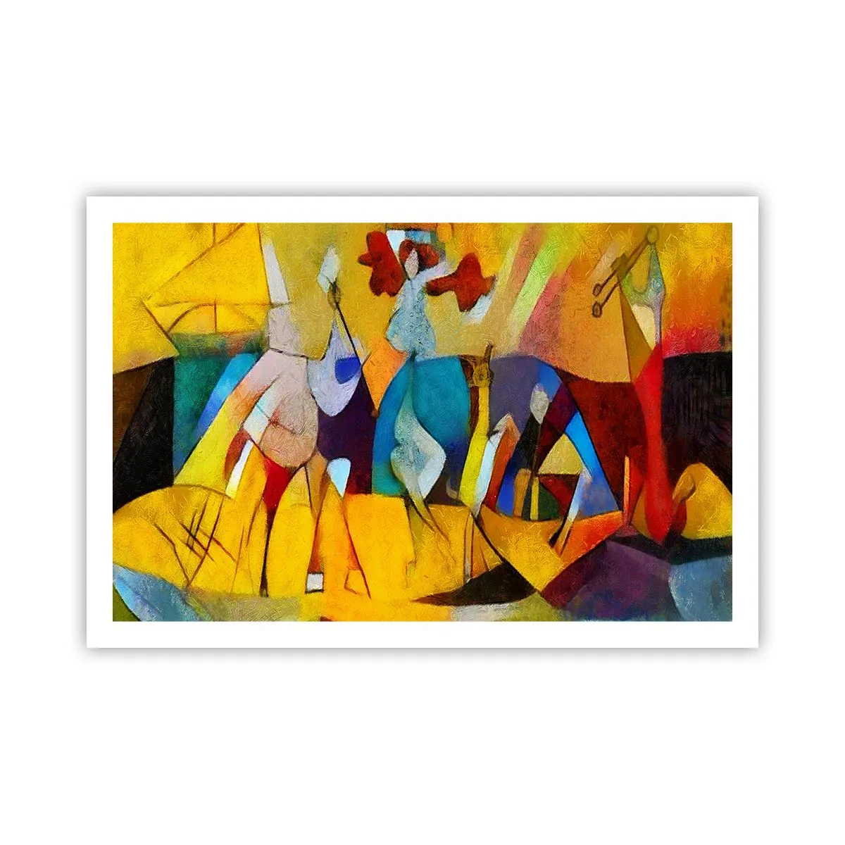 Poszter - Nap - élet - boldogság - 91x61 cm