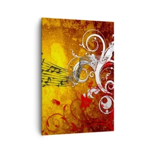 Vászonkép - Áradjon a zene - 70x100 cm