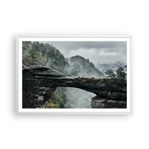 Poszter fekete keretben - A kaland hamarosan kezdődik - 91x61 cm