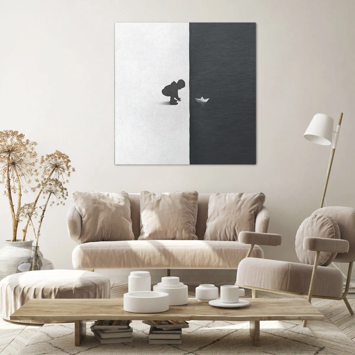 Vászonkép - Nagy utazás - 40x40 cm