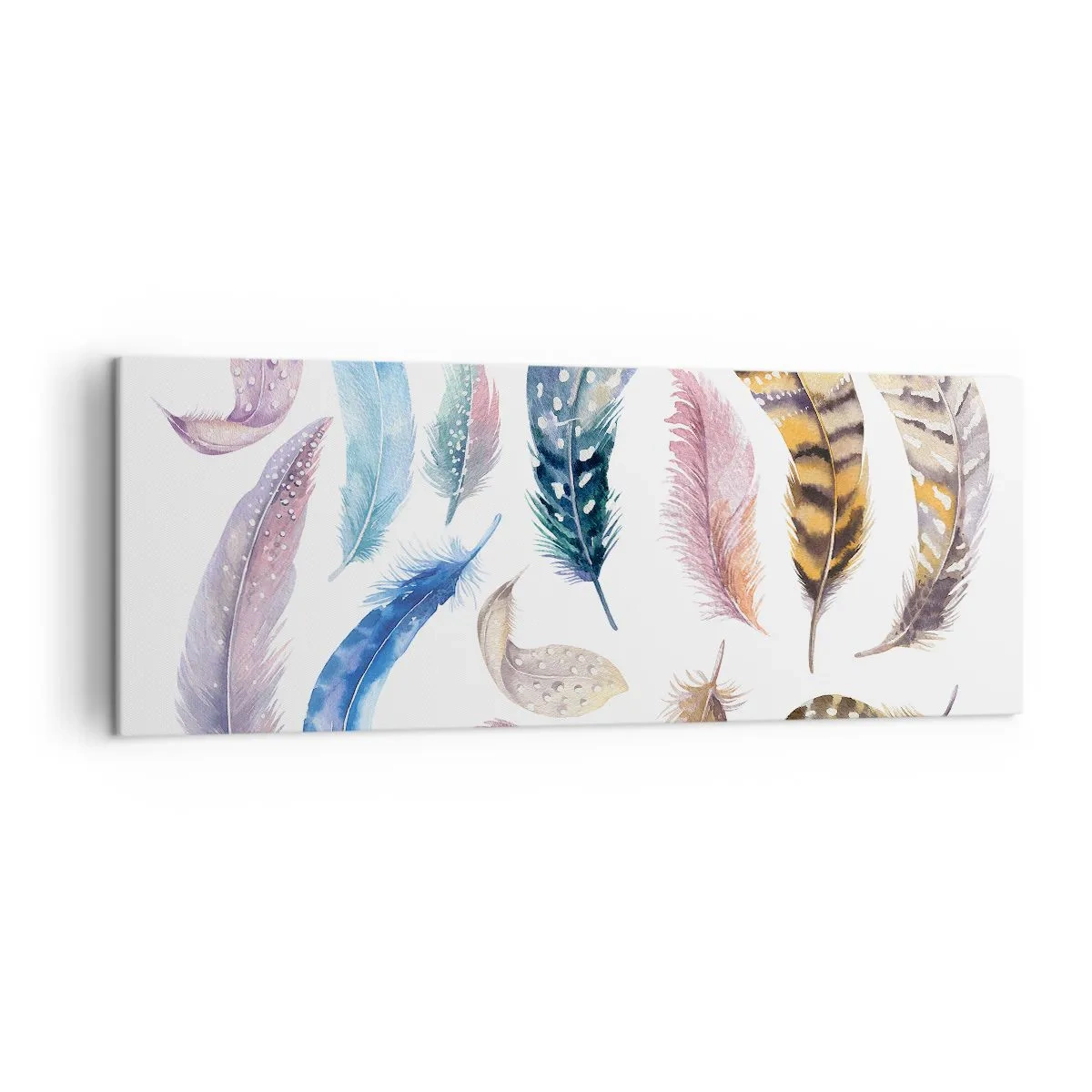 Vászonkép - Könnyű, tarka és sokszínű - 140x50 cm