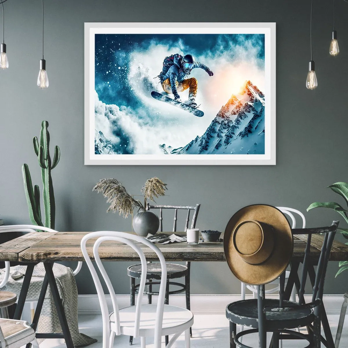 Poszter fekete keretben - Extrém érzelmek - 40x30 cm