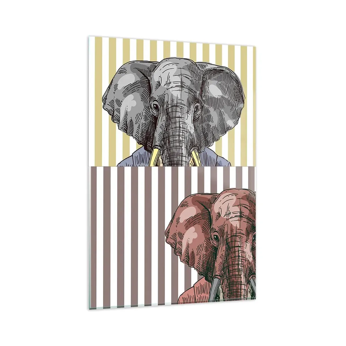 Üveg kép - Természeténél fogva elegáns - 80x120 cm