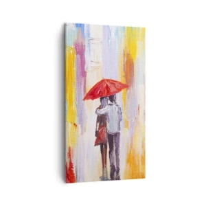 Vászonkép - Hadd essen az eső - 45x80 cm