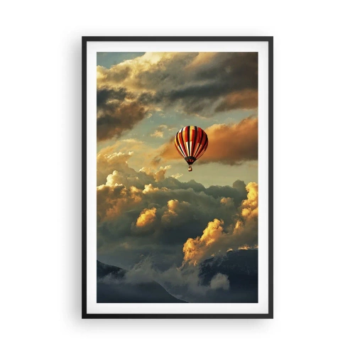 Poszter fehér keretben - Azért repülök, mert akarok - 61x91 cm