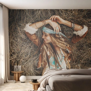 Öntapadós Fotótapéta Deluxe Sticker - Útban a szerelem nyara felé - Boho, Nő, Ékszerek - 250x175 cm