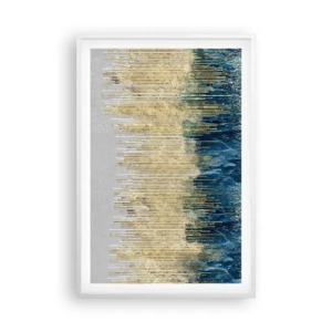 Poszter fekete keretben - Aranyozott határ - 61x91 cm