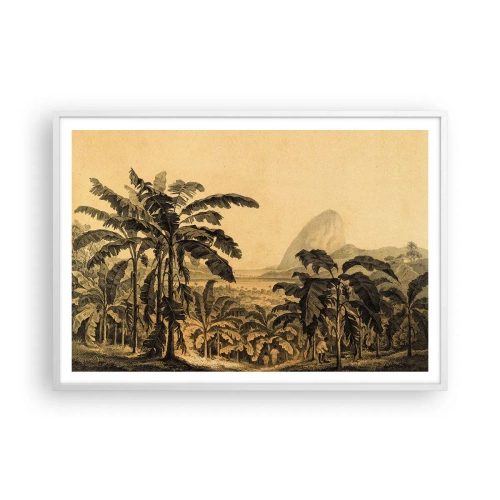 Poszter fekete keretben - Gyarmati klímában - 100x70 cm