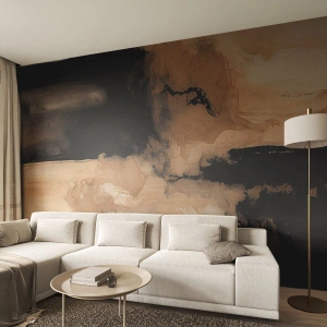 Egyedi tapéta Premium Canvas - Egy érdekes absztrakció - Absztrakció, Füst, Minimalista