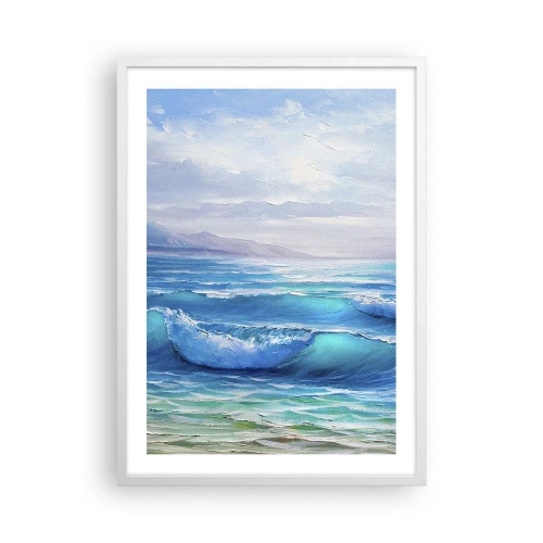 Poszter fekete keretben - Megkönnyebbülést hoz - 50x70 cm