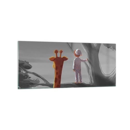 Üveg kép - Ez tényleg történik - 120x50 cm