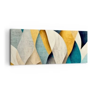 Vászonkép - Ritmus és hullámzás - 100x40 cm