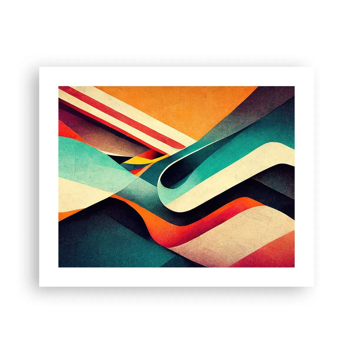 Poszter - Intenzív kompozíció - 50x40 cm