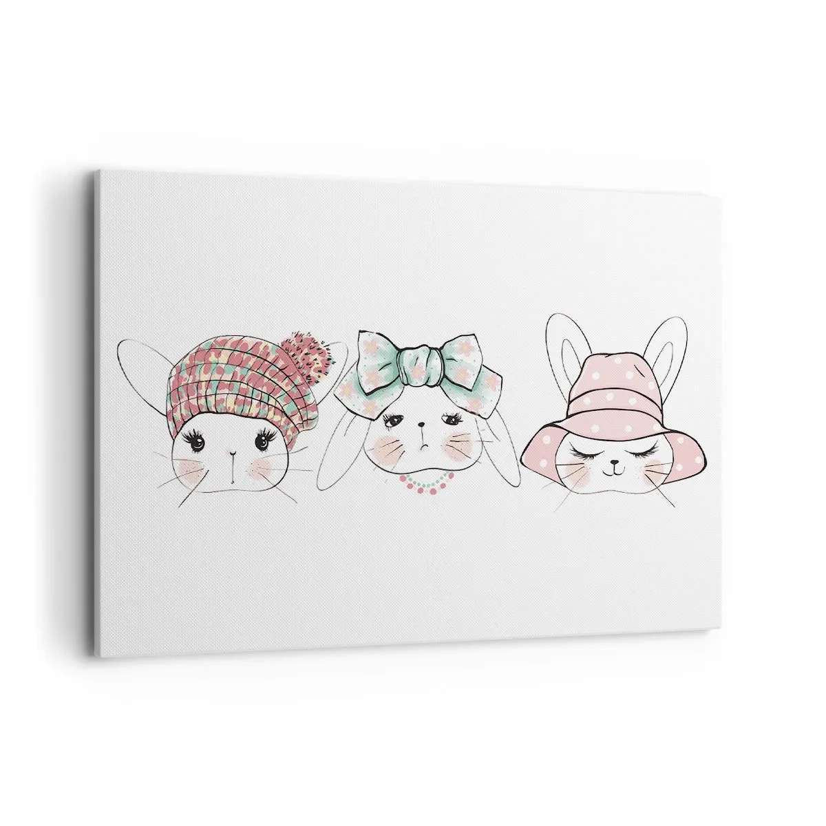 Vászonkép - Töprengő, szomorú, elégedett - 100x70 cm