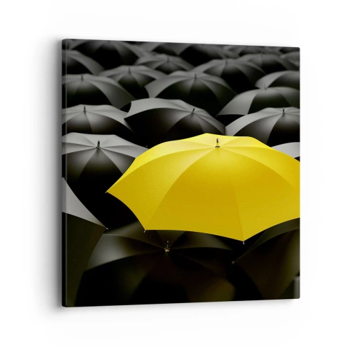 Vászonkép - Viszlát bánat - 40x40 cm