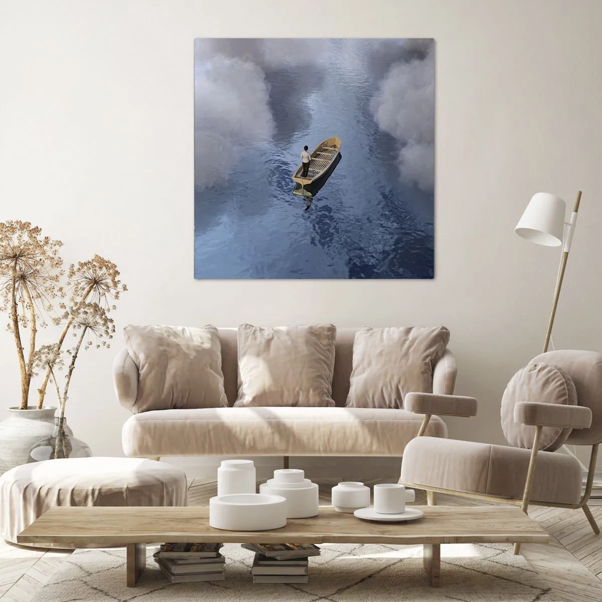 Vászonkép - Az élet - az utazás - az ismeretlen - 70x70 cm