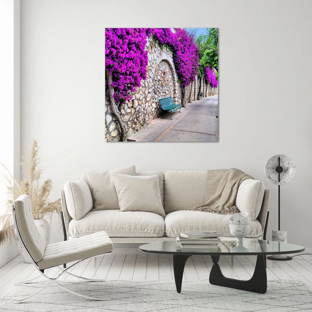 Üveg kép - Találkozzunk minél előbb - 70x70 cm