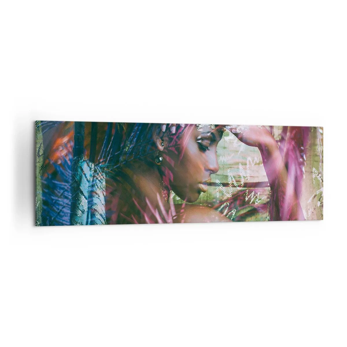 Vászonkép - Anyatermészet a dzsungelben - 160x50 cm