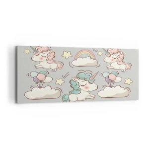 Vászonkép - Biztosan léteznek... - 120x50 cm