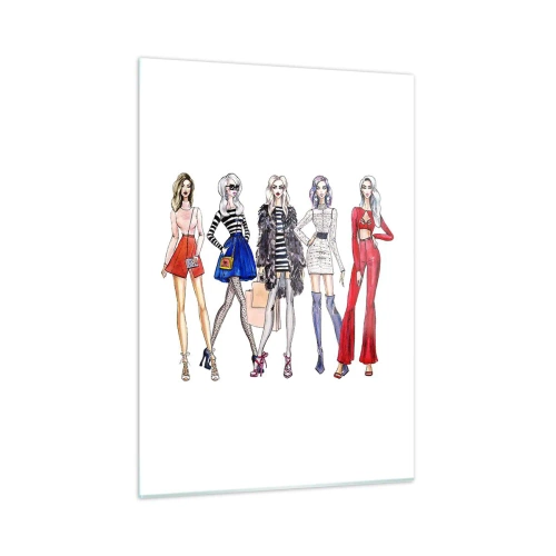 Üveg kép - Every week Fashion Week - 50x70 cm