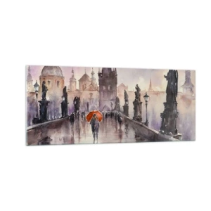 Üveg kép - Az emberek nem változnak - 100x40 cm