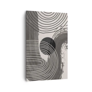 Vászonkép - Az ovális nyer - 80x120 cm