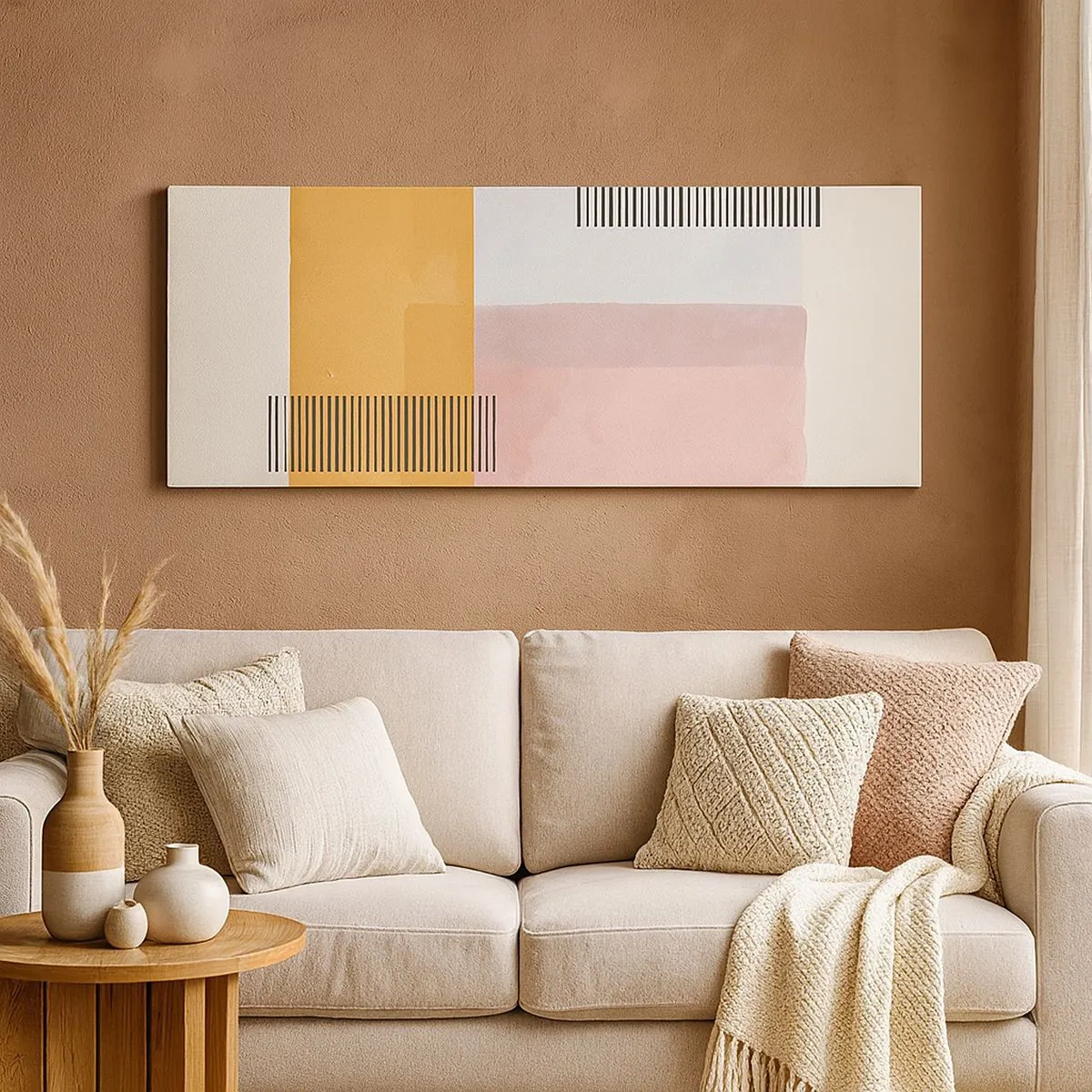 Vászonkép - Saroktól sarokig - 100x40 cm