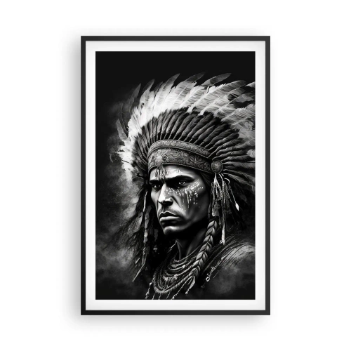 Poszter fehér keretben - Vezér és harcos - 61x91 cm
