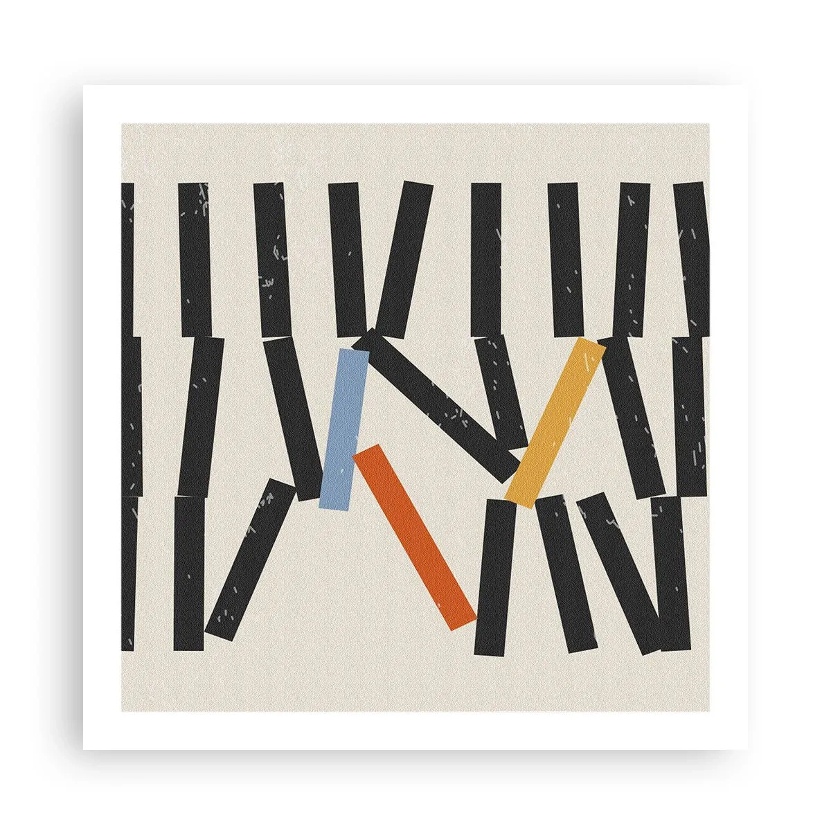 Poszter - Dominó - kompozíció - 60x60 cm