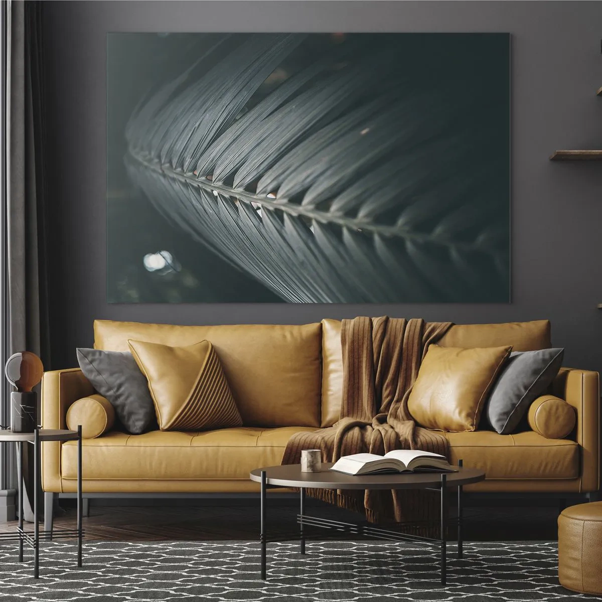 Üveg kép - A természet pontossága - 100x70 cm