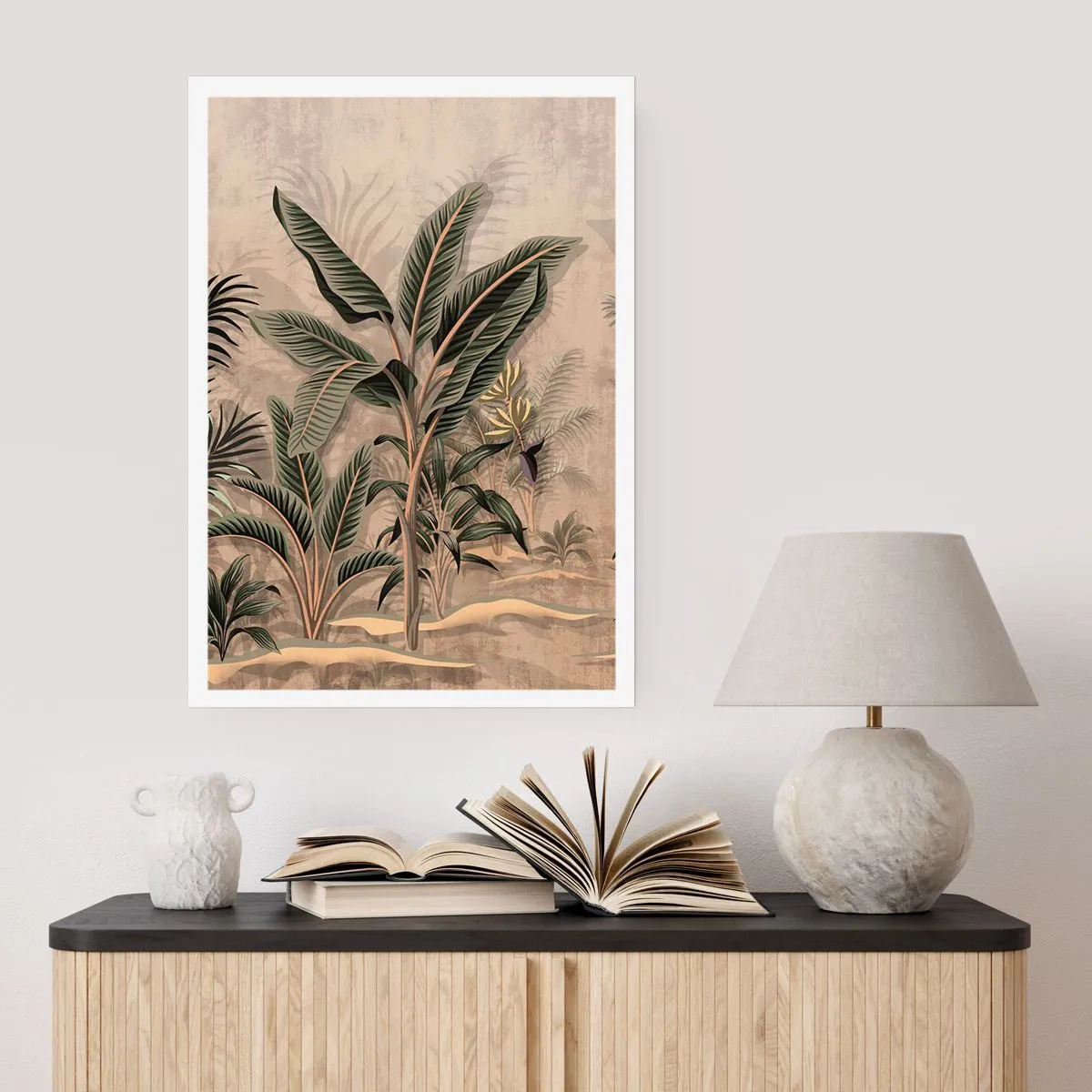 Poszter - Gyarmati stílusú metszet - 61x91 cm