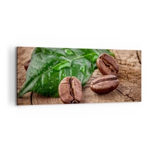 Vászonkép - A legigazibb és fekete - 100x40 cm