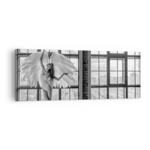 Vászonkép - Angyalok városa? - 140x50 cm