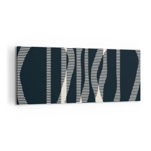 Vászonkép - Sötétség megtörése kísérlete - 120x50 cm