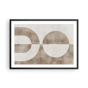 Poszter fehér keretben - Hasonlóságok és különbségek - 70x50 cm