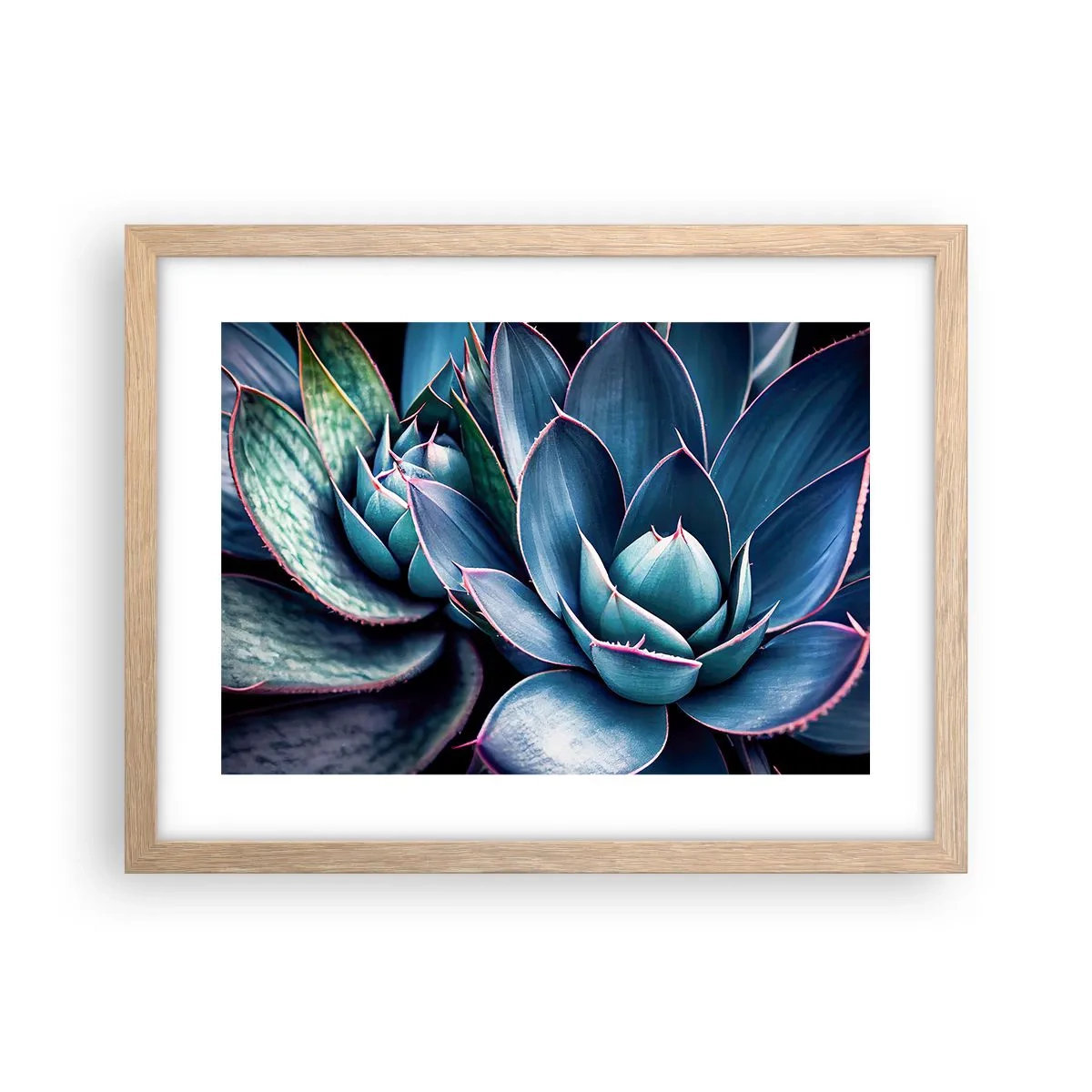 Poszter világos tölgy keretben - Életerő - 40x30 cm