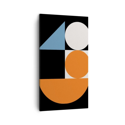 Vászonkép - Képletes rendszer - 45x80 cm