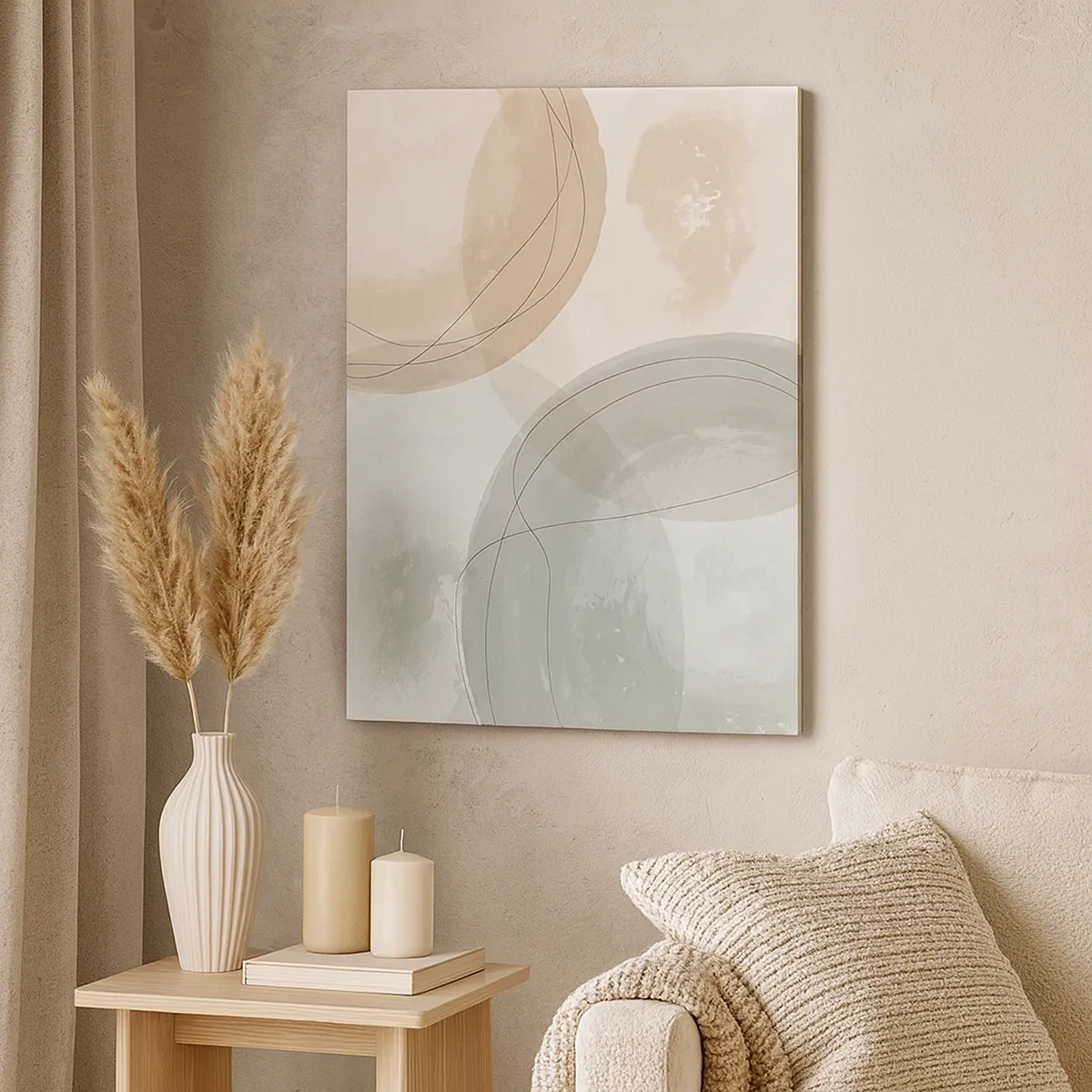 Vászonkép - világok behatolása - 50x70 cm