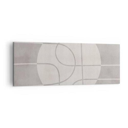 Vászonkép - Körkörös és egyenes - 140x50 cm