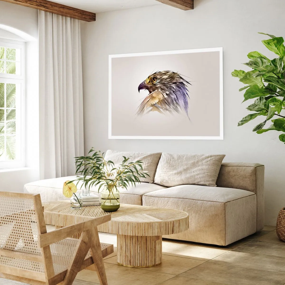 Poszter - Egy harcos portréja - 100x70 cm