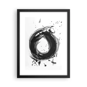 Poszter fehér keretben - A teremtés örvénye - 30x40 cm