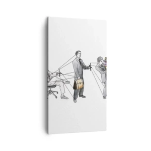 Vászonkép - Mindenkinek megvan a maga gazdája - 45x80 cm