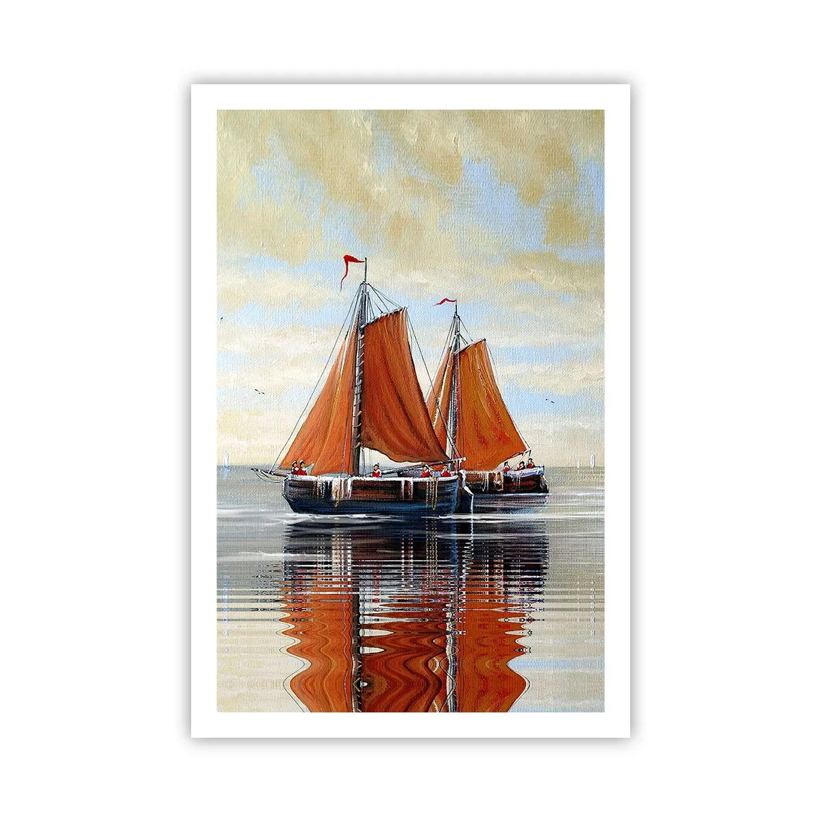 Poszter - Hé, vitorla, tengerész… - 61x91 cm