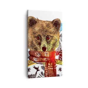 Vászonkép - A medvekunyhó - 45x80 cm