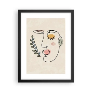 Poszter fehér keretben - Meglelt nyugalom - 30x40 cm